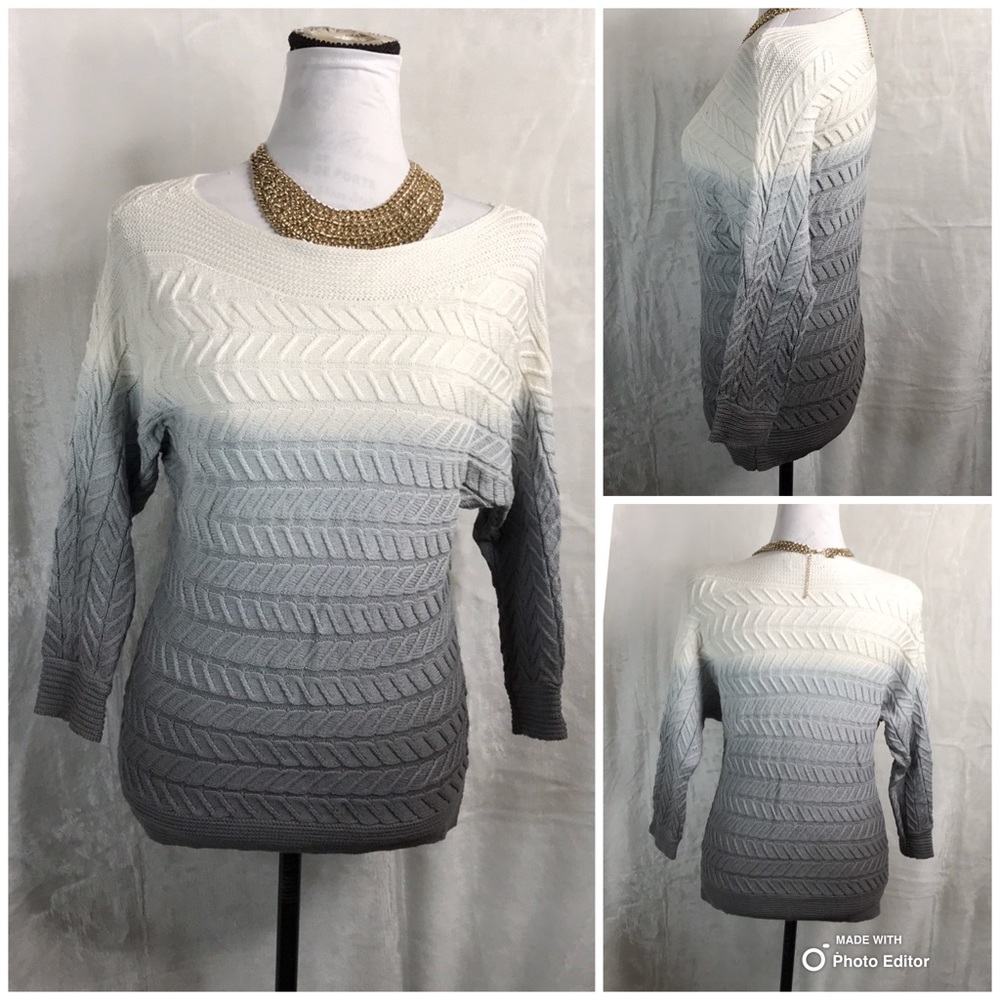 New York Company 3/4 sleeve  sweater Used good